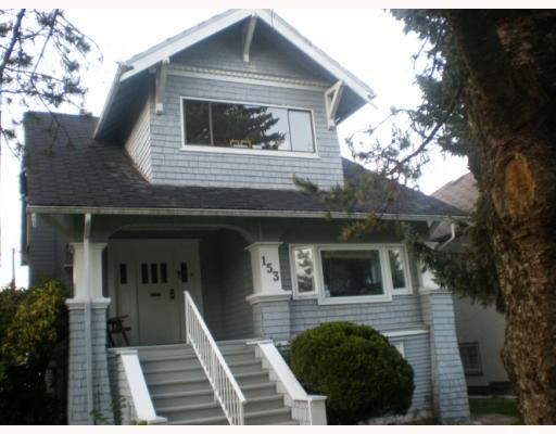 Main Photo: 153 W 19TH AV in : Cambie House for sale : MLS®# V768070