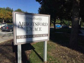 Photo 1: 123 32850 GEORGE FERGUSON Way in Abbotsford: Central Abbotsford Condo for sale in "Abbotsford Place" : MLS®# R2250510