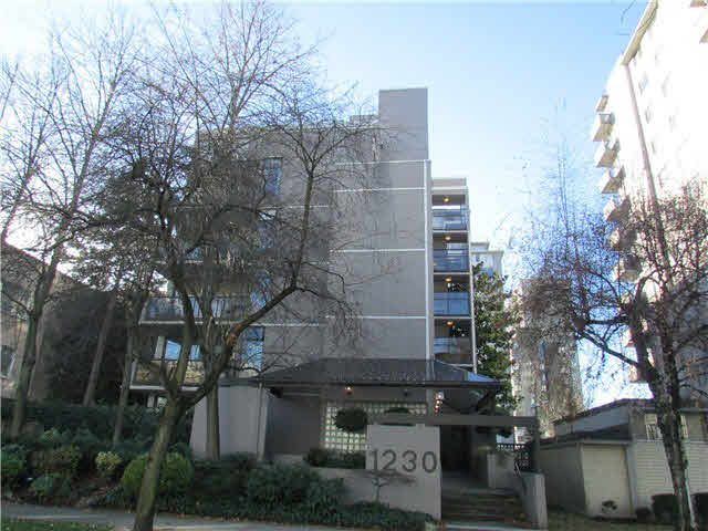 Main Photo: 401 1230 COMOX STREET in : West End VW Condo for sale : MLS®# V1039285