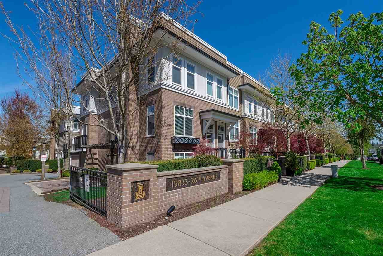 Main Photo: 30 15833 26 Avenue in Surrey: Grandview Surrey Townhouse for sale in "Brownstones" (South Surrey White Rock)  : MLS®# R2260787