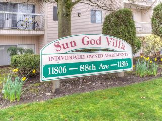 Photo 1: 103 11816 88 Avenue in Delta: Annieville Condo for sale in "SunGod Villa" (N. Delta)  : MLS®# R2723076