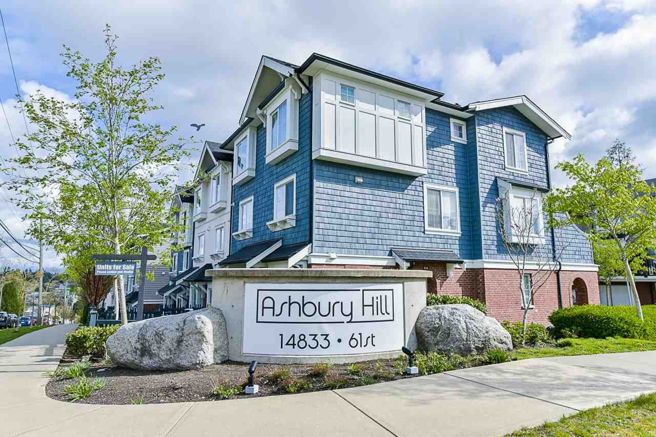 Main Photo: 135 14833 61 AVENUE in Surrey: Sullivan Station Townhouse for sale : MLS®# R2359702