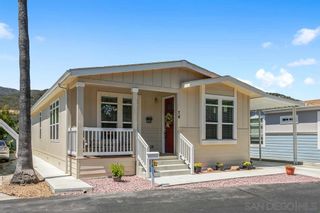 Photo 1: NORTH ESCONDIDO Manufactured Home for sale : 3 bedrooms : 8975 Lawrence Welk Dr #74 in Escondido