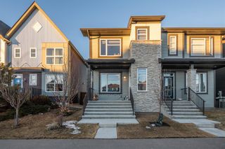 Photo 1: 162 Livingston Avenue NE in Calgary: Livingston Semi Detached (Half Duplex) for sale : MLS®# A2021154