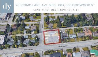 Photo 1: 701 COMO LAKE Avenue in Coquitlam: Coquitlam West Land Commercial for sale : MLS®# C8038351