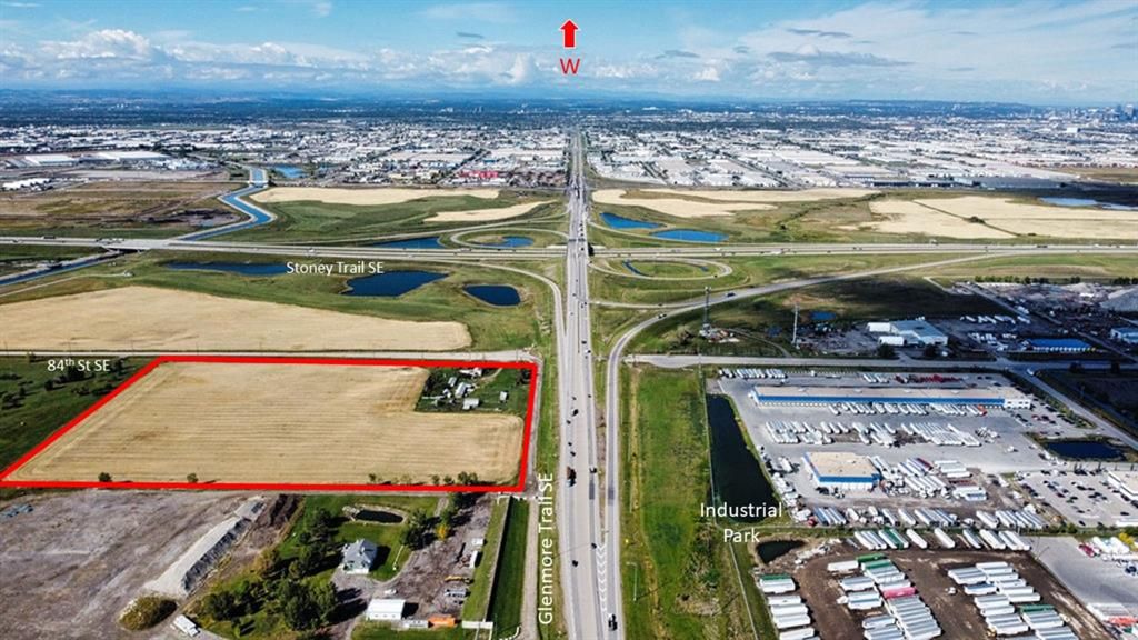 Main Photo: 8500 84 Street SE in Calgary: Shepard Industrial Industrial Land for sale : MLS®# A1147744