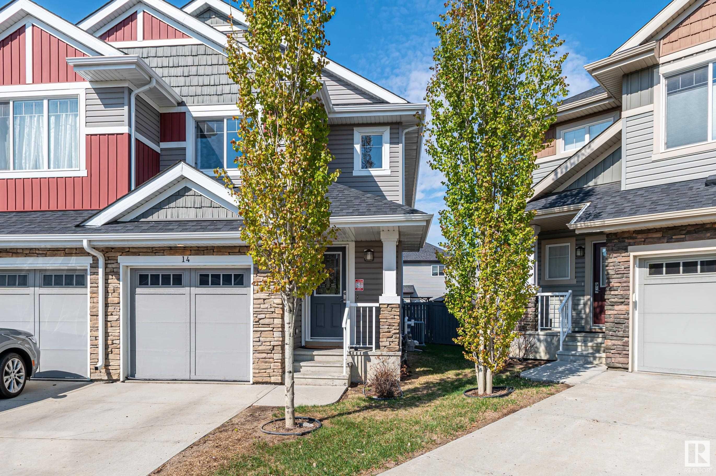 Main Photo: 14 2004 TRUMPETER Way in Edmonton: Zone 59 Townhouse for sale : MLS®# E4339978
