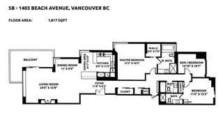 Photo 2: 5B 1403 BEACH Avenue in Vancouver: West End VW Condo for sale (Vancouver West)  : MLS®# R2735242