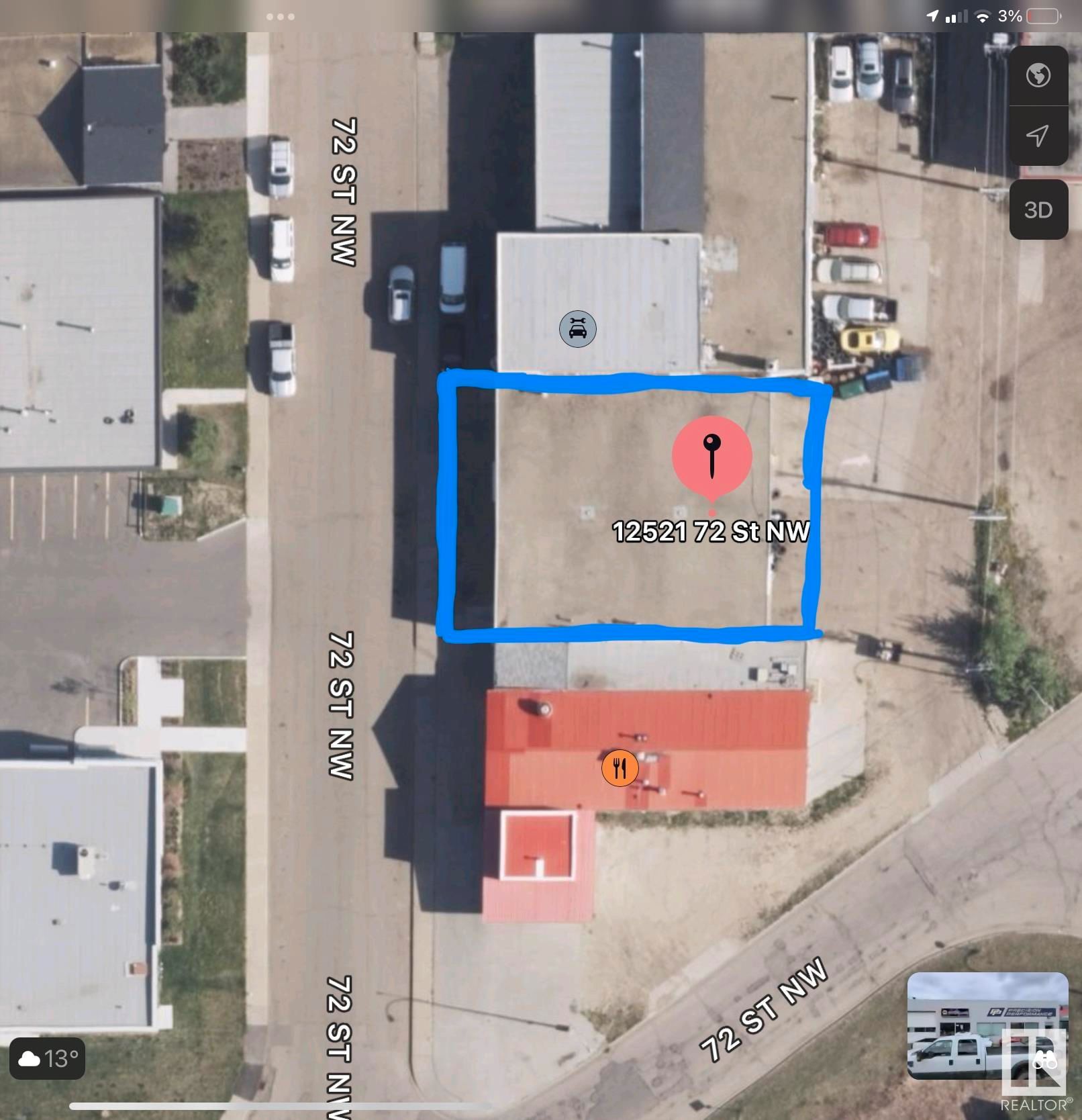 Main Photo: 12521 72 Street in Edmonton: Zone 08 Industrial for sale : MLS®# E4308051