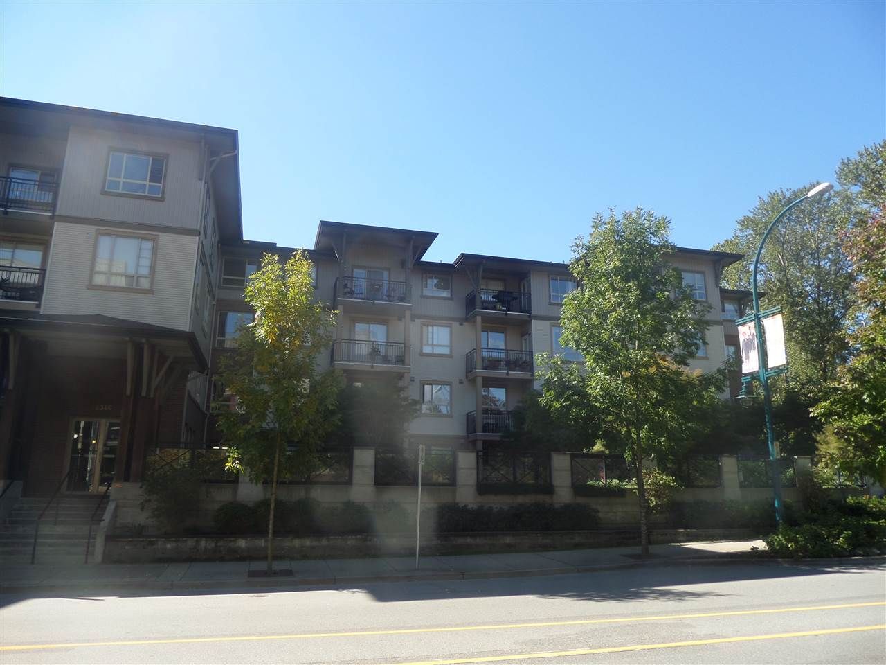 Main Photo: 201 2346 MCALLISTER Avenue in Port Coquitlam: Central Pt Coquitlam Condo for sale in "THE MAPLES AT CREEKSIDE" : MLS®# R2110490
