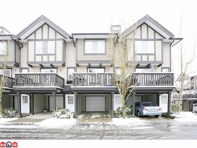 Main Photo: 14 20176 68TH Avenue in Langley: Willoughby Heights Townhouse for sale in "STEEPLE CHASE" : MLS®# F1201333