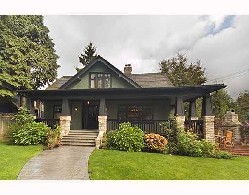 Main Photo: 1121 CONNAUGHT Drive in Vancouver: Shaughnessy House for sale (Vancouver West)  : MLS®# V669109