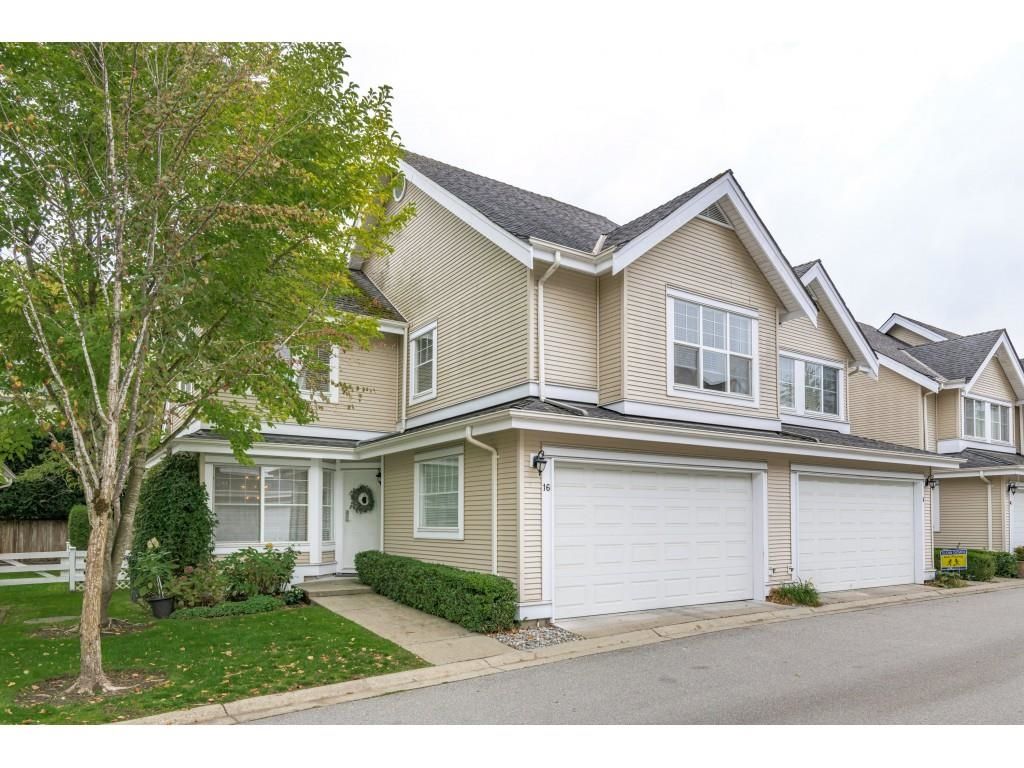 Main Photo: 16 17097 64 Avenue in Surrey: Cloverdale BC Townhouse for sale in "Kentucky Lane" (Cloverdale)  : MLS®# R2625431