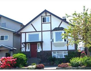 Photo 1: 3318 NAPIER Street in Vancouver: Renfrew VE House for sale (Vancouver East)  : MLS®# V768364