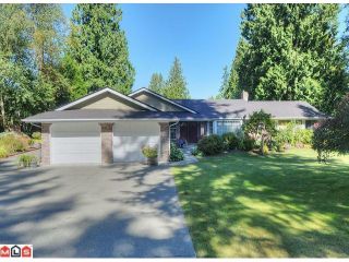 Photo 1: 17333 26TH Avenue in Surrey: Grandview Surrey House for sale in "COUNTRY WOODS" (South Surrey White Rock)  : MLS®# F1222249