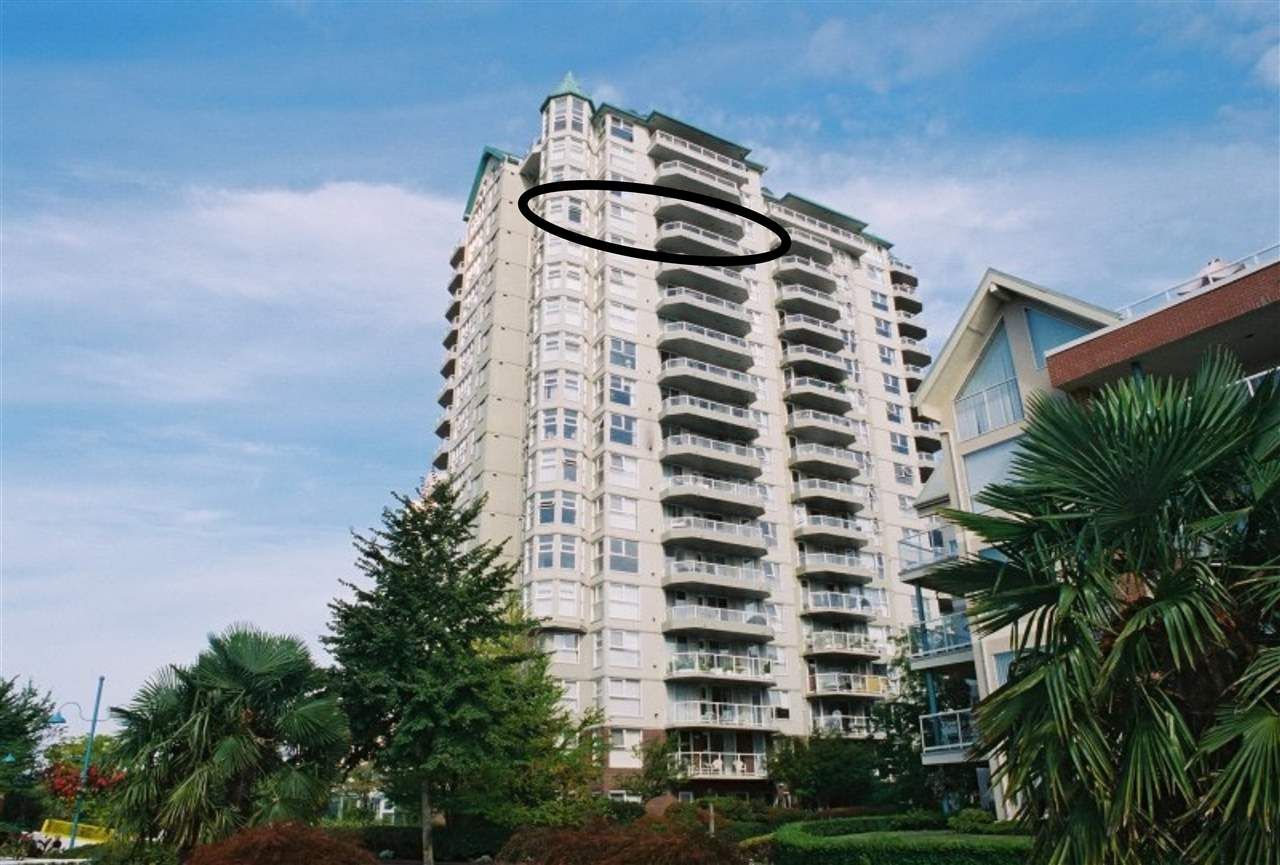 Main Photo: 1603 1250 QUAYSIDE Drive in New Westminster: Quay Condo for sale : MLS®# R2152615