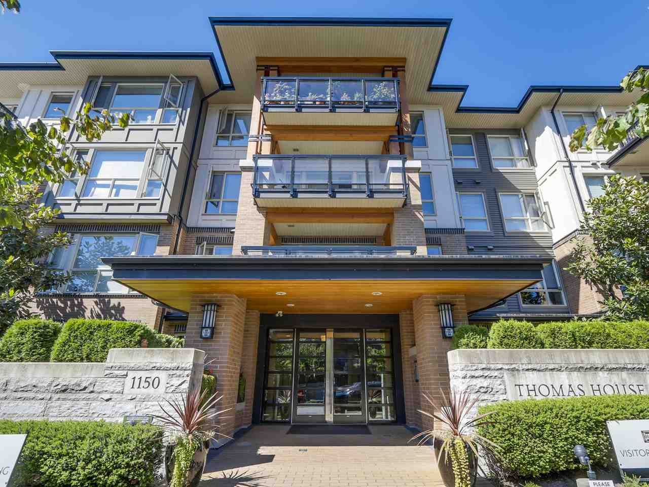 Main Photo: 108 1150 KENSAL Place in Coquitlam: New Horizons Condo for sale in "Windsor Gate" : MLS®# R2102595