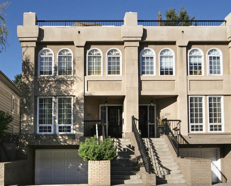 Main Photo: 1717 College Lane SW in Calgary: Lower Mount Royal Row/Townhouse for sale : MLS®# A1164968