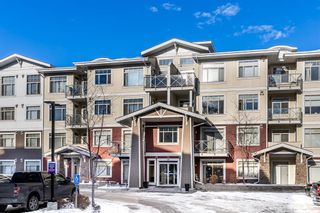 Photo 1: 411 28 Auburn Bay Link SE in Calgary: Auburn Bay Apartment for sale : MLS®# A2015310