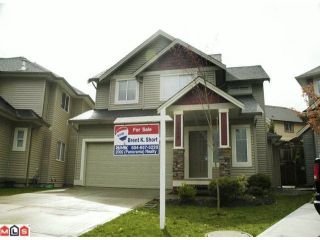 Photo 1: 5935 165A Street in Surrey: Cloverdale BC House for sale in "CANTATA" (Cloverdale)  : MLS®# F1007877
