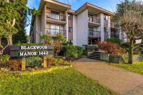 Main Photo: 316 1442 BLACKWOOD STREET in Whiterock: Home for sale : MLS®# R2523524