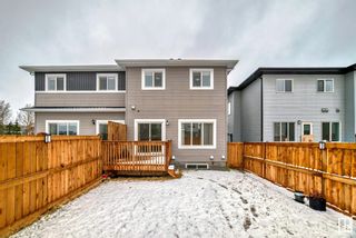 Photo 45: 5705 CAUTLEY Crescent in Edmonton: Zone 55 House Half Duplex for sale : MLS®# E4385289