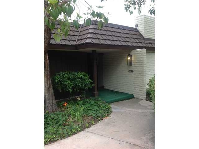 Main Photo: SAN DIEGO Condo for sale : 2 bedrooms : 4412 Collwood Lane