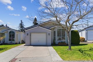 Photo 1: 58 2345 CRANLEY Drive in Surrey: King George Corridor Manufactured Home for sale in "La Mesa" (South Surrey White Rock)  : MLS®# R2878705