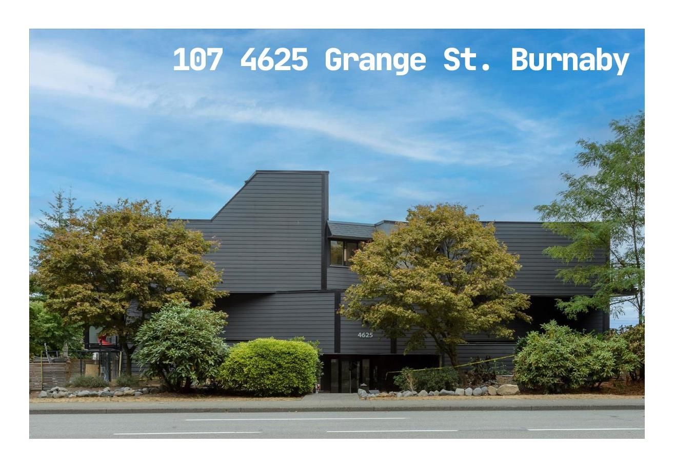 Main Photo: 107 4625 GRANGE Street in Burnaby: Forest Glen BS Condo for sale (Burnaby South)  : MLS®# R2760285