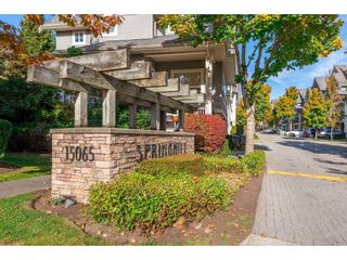 Photo 1: 13 15065 58 Avenue in Surrey: Sullivan Station Townhouse for sale in "Springhill" : MLS®# R2316350