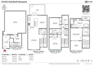 Photo 4: 113 515 E 2ND Street in North Vancouver: Lower Lonsdale Townhouse for sale : MLS®# R2751980