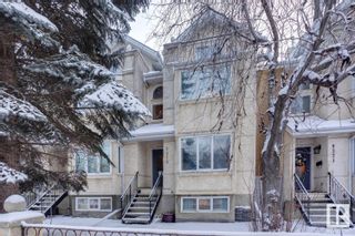 Photo 1: 9319 98 Avenue in Edmonton: Zone 18 Attached Home for sale : MLS®# E4372196