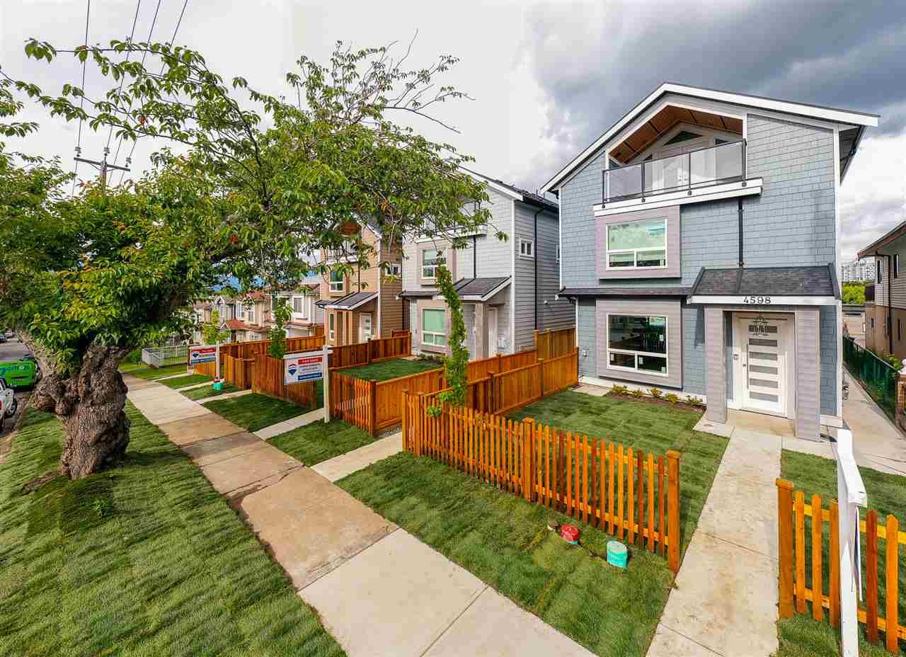 Main Photo: 4598 DUMFRIES Street in Vancouver: Knight 1/2 Duplex for sale (Vancouver East)  : MLS®# R2526011