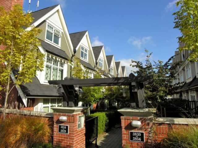 Main Photo: 3818 Welwyn Street in Vancouver: Townhouse for sale (Vancouver East)  : MLS®# V792456