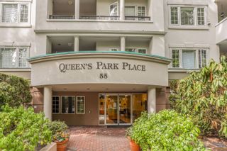 Photo 1: 302 55 BLACKBERRY Drive in New Westminster: Fraserview NW Condo for sale in "QUEENS PARK PLACE" : MLS®# R2812647