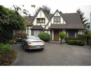 Photo 1: 7061 MARGUERITE Street in Vancouver: South Granville House for sale (Vancouver West)  : MLS®# V683628