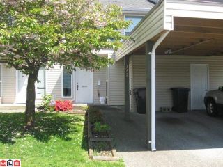 Photo 1: 292 32550 MACLURE Road in Abbotsford: Abbotsford West Townhouse for sale in "CLEARBROOK VILLAGE" : MLS®# F1113377