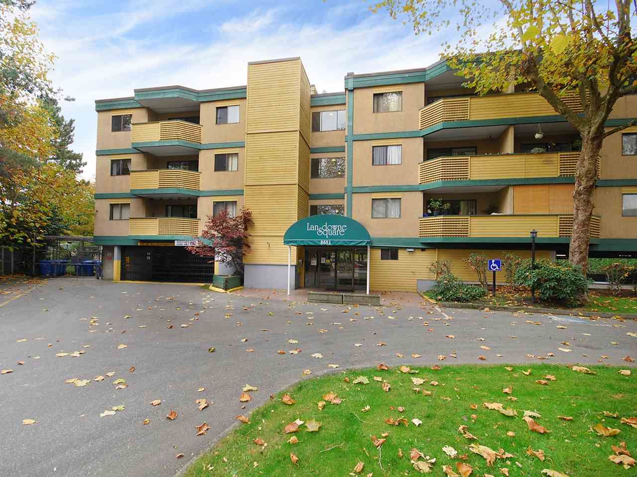 Main Photo: 108 8651 WESTMINSTER Highway in Richmond: Brighouse Condo for sale in "LANSDOWNE SQUARE" : MLS®# R2241563