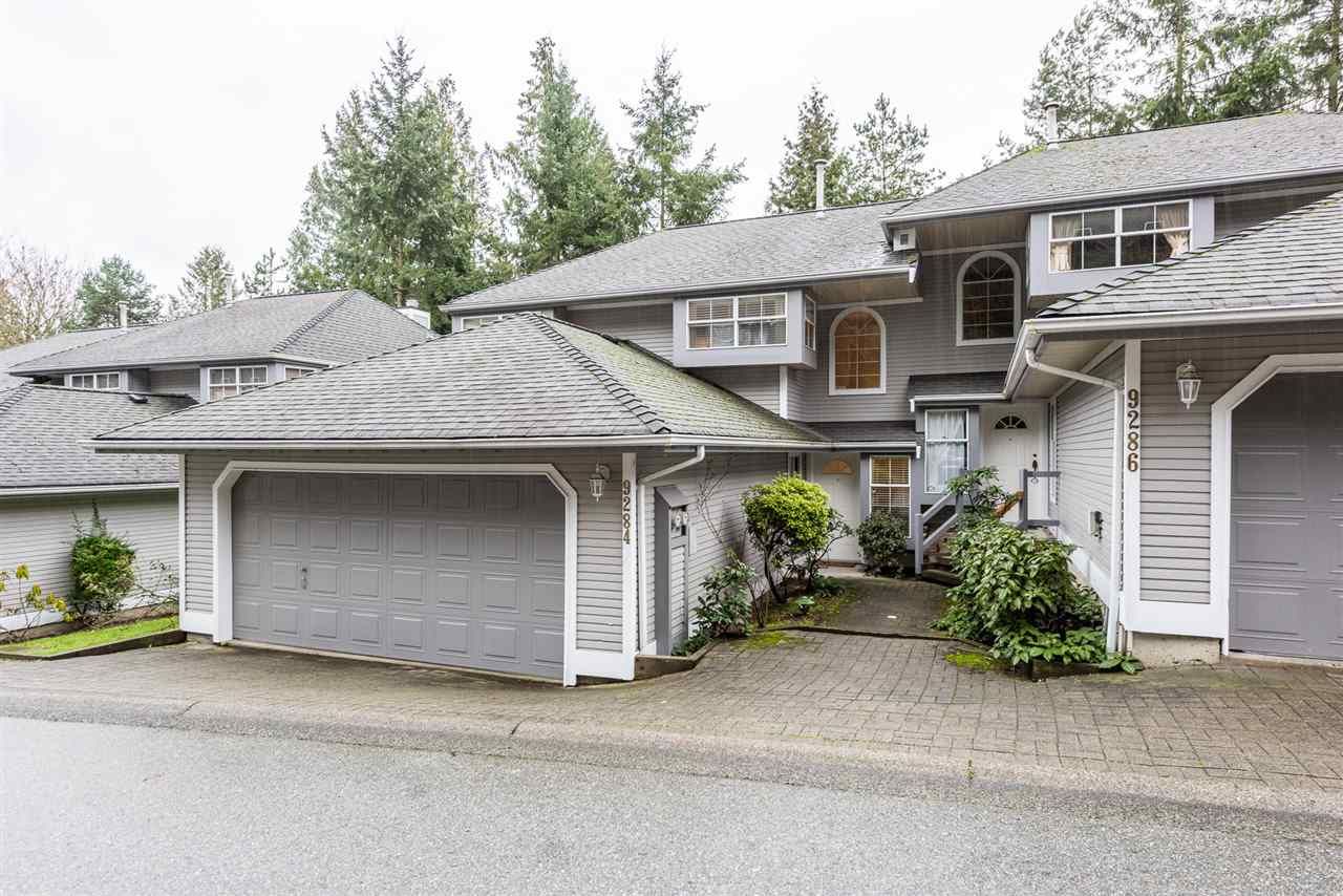 Main Photo: 9284 GOLDHURST Terrace in Burnaby: Forest Hills BN Townhouse for sale (Burnaby North)  : MLS®# R2347920