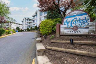 Photo 1: 114 33030 GEORGE FERGUSON Way in Abbotsford: Central Abbotsford Condo for sale in "THE CARLISLE" : MLS®# R2576142