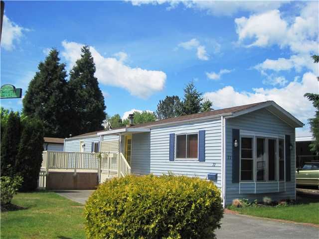 Main Photo: 71 145 KING EDWARD Street in Coquitlam: Maillardville Manufactured Home for sale in "MILL CREEK VILLAGE" : MLS®# V952658