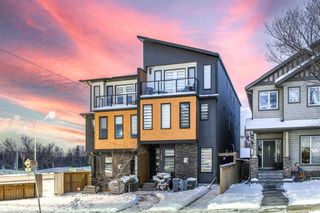 Photo 1: 1404 29 Street SW in Calgary: Shaganappi Row/Townhouse for sale : MLS®# A2130488