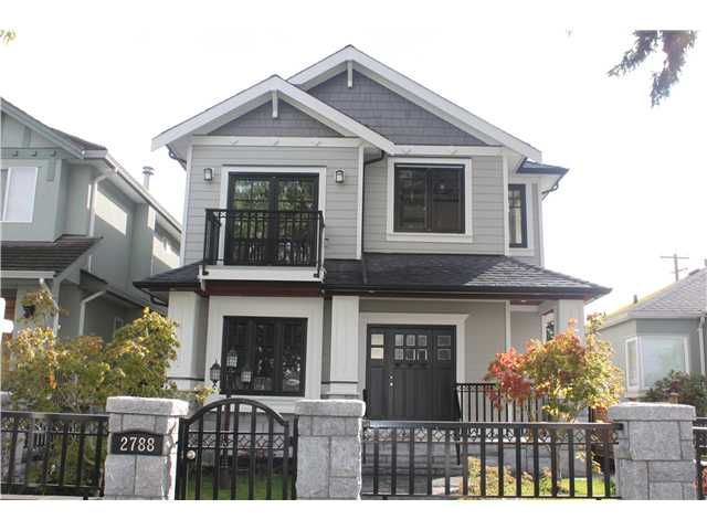 Main Photo: 2788 W 19TH AV in Vancouver: Arbutus House for sale (Vancouver West)  : MLS®# V915432
