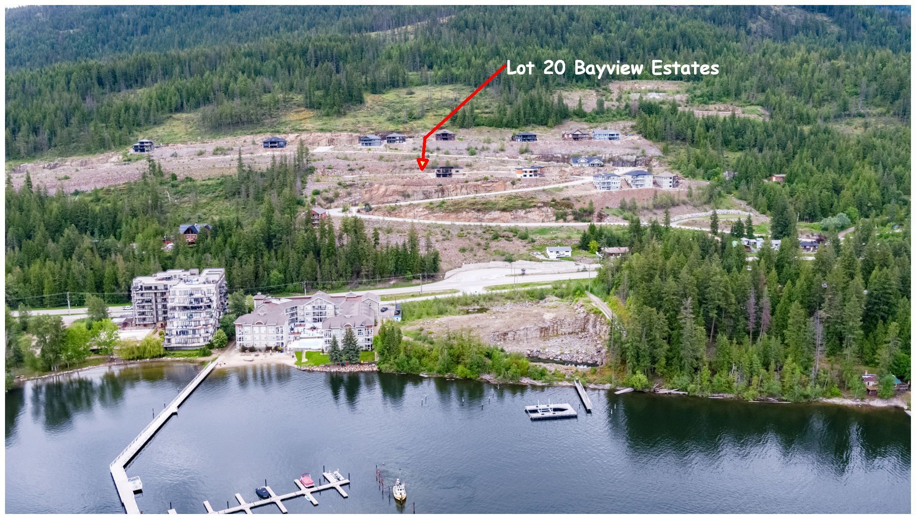 Main Photo: 250 Bayview Drive in Sicamous: Mara Lake Vacant Land for sale : MLS®# 10205734