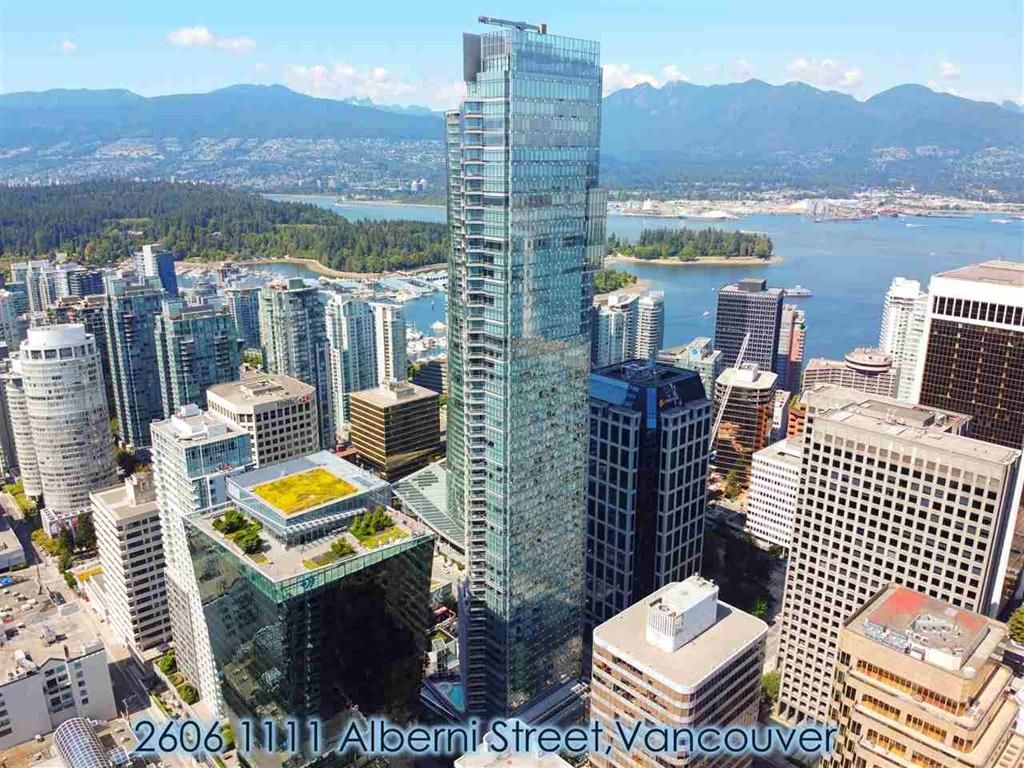 Main Photo: 2606 1111 Alberni Street in Vancouver: West End Condo for sale (Vancouver West)  : MLS®# R2478466