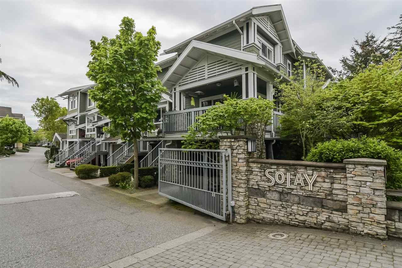 Main Photo: 158 15168 36 Avenue in Surrey: Morgan Creek Townhouse for sale in "Solay" (South Surrey White Rock)  : MLS®# R2273688