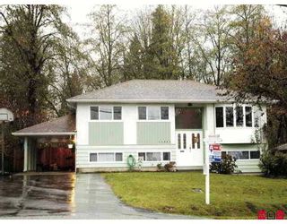 Photo 1: 14894 GLEN AVON Drive in Surrey: Bolivar Heights House for sale in "Birdland" (North Surrey)  : MLS®# F2625156