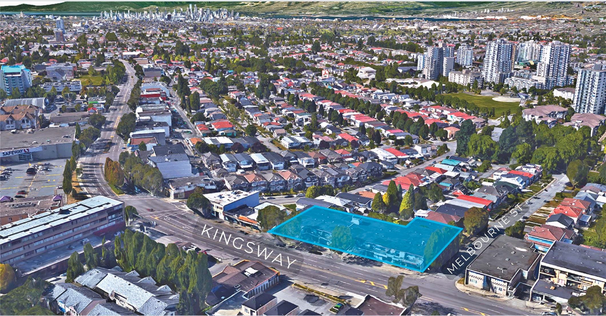 Main Photo: 3479-3499 KINGSWAY in Vancouver: Collingwood VE Land Commercial for sale (Vancouver East)  : MLS®# C8049886