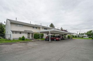 Photo 1: 16 45215 WOLFE Road in Chilliwack: Chilliwack W Young-Well Townhouse for sale in "PARKSIDE ESTATES" : MLS®# R2458118
