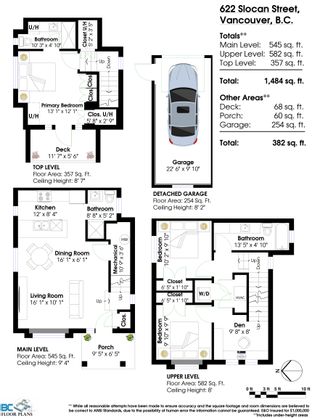 Photo 2: 622 SLOCAN Street in Vancouver: Renfrew VE 1/2 Duplex for sale (Vancouver East)  : MLS®# R2866073